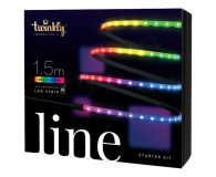 Twinkly Outlet Taśma Line Starter Kit 90 LED 1,5 M Czarny - 1557956 - zdjęcie 1